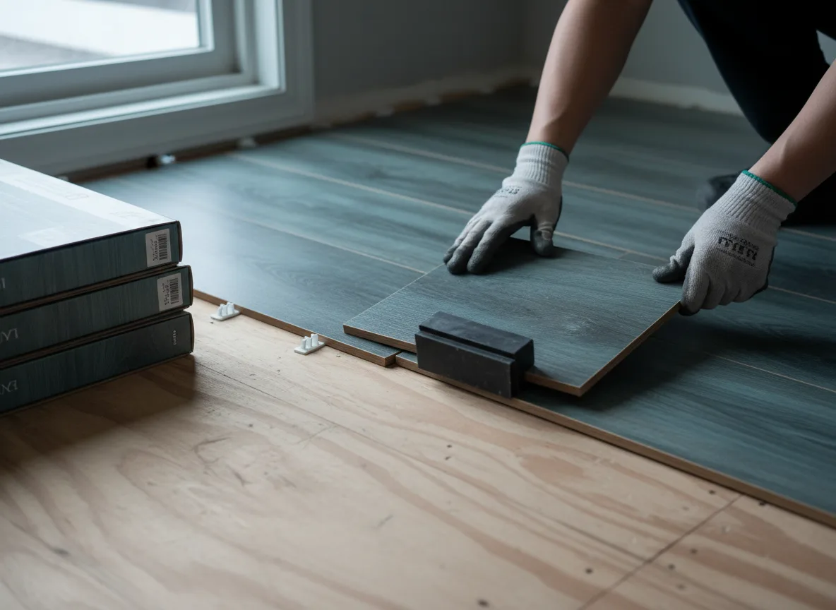 Luxury Vinyl Plank Installation company in Bergland, MI